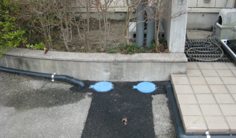消雪パイプ設置・消雪ポンプ小屋設置工事